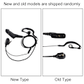 Miniatyrbilde 6 av 6: Walkie Talkie Svart Mikrofon Headset Ørepropp for Motorola XPR6000/6500/6550/7000/7550 P8200 P8268