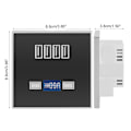 Pikkukuva 1 / 2: 4 Portin LED-valolla varustettu USB-laturi seinäpistorasia-latausasema rakennustyömaille 220V Musta