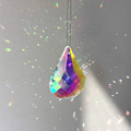 Miniatyrbild 5 av 5: Färgglada kristallkronor kristaller hängande lampa prismor