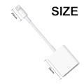 Miniatyrbild 1 av 7: Mfi-certifierad Lightning till SD-kort Kamera Reader, Åtelkameravisare med Formatteringsstöd, Höghastighetsöverföring och Plug and Play-funktionalitet,