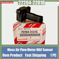 Miniatyrbild 1 av 5: Äkta massflödesmätare MAF-sensor 22204-22010 för Toyota Lexus Scion DENSO