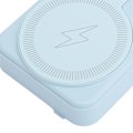 Miniatyrbillede 3 af 8: Trådløs bærbar oplader 10000mAh kapacitet LED-display magnetisk batteripakke til IPhone 14 13 12 Mini Blå
