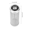 Miniatyrbilde 1 av 2: Akvariefisk Tank Rustfritt Stål Mesh Filter Net Case Cover Beskytt Reker Fisk (S Dia. 12mm)