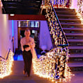 Miniatyrbild 4 av 5: LED-slingor, istappslingor 4M/13ft 120LED Starry Fairy Light String Insert för bröllopsfest