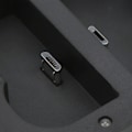 Miniatyrbillede 3 af 8: Dobbelt oplader til videodørklokke Plastoplader til dørklokkebatterier med 2 opladningsport
