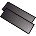 Pikkukuva 1 / 5: Tuulettimen pölysuodatinverkko magneettikehyksellä PVC PC tietokonekotelon tuulettimen pölysuojusritilät musta 360*120MM 2PACK