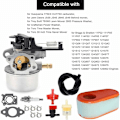 Pikkukuva 5 / 5: 591137 590948 Kaasutin Briggs & Stratton 111P02 114P02 11P902 121Q02 121Q07 121S02 121S07 121S75 124Q02 painepesuri 775EX TB360 ruohonleikkuri,