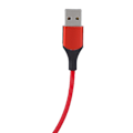 Pikkukuva 1 / 7: Micro USB -kaapeli 180 asteen kiertotyyppi-c latauskaapeli Samsungille/Xiaomille/Huaweille 1.2MRed 1.2m/3.9ft
