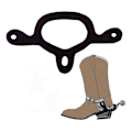 Miniatyrbild 2 av 5: Equestrian Essential: Hållbar Läderkonstruktion Justerbar Design för Westernridningsäventyr, Solid och Stilfull, Perfekt för Alla Ryttare