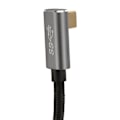 Miniatyrbillede 5 af 8: USB C til 90 Graders USB C Kabel 100W USB3.1 Gen2 10Gbps 4K 60Hz Højre Vinkel Type C til Type C Datakabel til Steam Deck 200cm / 78.7in