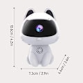 Pikkukuva 4 / 5: 2MP 1080P langaton WiFi-vauvamonitori IR-yönäöllä, 2-suuntainen puhe, vauvamonitori IP-kamera V380pro-sovellukselle