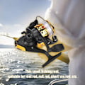 Miniatyrbild 4 av 5: Fiskespinnrulle med Anti-Reverse-omkopplare, Ultralätt Spin Finesse-system för Fina Fiskeäventyr, Effektiv Kontroll av Fiskelinans Tryck