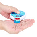 Miniatyrbillede 3 af 5: Bærbar roterende 7 dages tablet medicin pilleholder organizer beholder opbevaringsboks