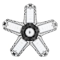 Miniatyrbild 1 av 5: LED-garagelampa 137LED Deformerbar 80W 8000lm 360° Justerbar Hi