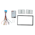 Miniatyrbild 7 av 8: 6,95-tums bilmultimediaspelare Anpassad equalizer LCD-pekskärm Röstassistent Dubbla kameror Bil-DVD-spelare för Android