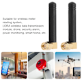 Miniatyrbillede 8 af 8: 2 stk. WIFI-antenne SMA han indre nål 315MHz 3DBI vandtæt 50W 360° roterbar led netværksantennealbuehoved