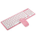 Miniatyrbilde 4 av 5: Trådløst muse- og tastatursett for kontorspill for bærbar PC 3-trinns mikroreceiver