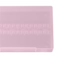 Miniatyrbild 5 av 8: 14 Håls Professionell Nagelkonst Polering Slipning Borr Bitshållare Display Förvaringslåda Rosa