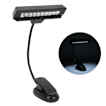 Miniatyrbild 1 av 8: Bärbar orkester notställ ljus flexibel hals klämma på USB läsning LED-lampa