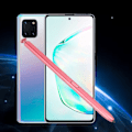 Miniatyrbild 1 av 8: Styluspennor Universal High Sensitivity Touch Screen Pen med utbytestoppar för Galaxy Note 10 Note 10 Plus Rosa