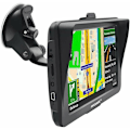 Miniatyrbild 1 av 5: Innovativ GPS-navigator för bil, pekskärm med intelligent röstnavigering, realtidsutsändning och fartkameravarning, perfekt för lastbilar