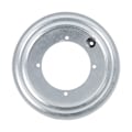 Miniatyrbilde 2 av 5: Kraftig rund galvanisert Lazy Susan dreieskive lager roterende svingplate (5,5\" sølv)