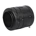 Miniatyrbilde 1 av 2: Aluminiumlegering Svart SLR Kamera Makrolinse Ring Nærbilde Opptaksforlengelsesadapter for Nikon AI-Monteringskameraer