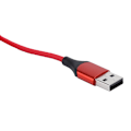 Pikkukuva 3 / 7: Micro USB -kaapeli 180 asteen kiertotyyppi-c latauskaapeli Samsungille/Xiaomille/Huaweille 1.2MRed 1.2m/3.9ft
