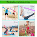 Miniatyrbild 5 av 7: Latex Balett Stretchband, Total Flexibilitet Dans Träning Fysioterapi Verktyg För Hemmagym, Kompakt Enkel Användning Naturligt Latex Gummi Multi-Grepp
