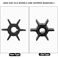 Miniatyrbillede 5 af 5: Vandpumpe Impeller 63V‑44352‑01 Passer til 8/9.9/15 HK 4-takts Påhængsmotor Dele