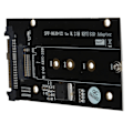 Pikkukuva 4 / 5: NGFF M.2 Key M SSD - SFF-8639 -sovitin, PCB-emolevy, vaihtoehto Ultrabook Mini SATA -laitteelle