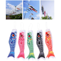 Miniatyrbild 2 av 5: 5 X Japanska Koinobori Vindstrumpor, Streamers, Fisk