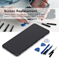 Miniatyrbild 7 av 8: Skärmersättning LCD-skärm Touch Digitizer Assembly för Samsung Galaxy A10S med ram