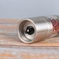 Miniatyrbild 4 av 5: 2-i-1 Påfyllningsbar Salt- och Pepparkvarn, Kryddkvarn i Rostfritt Stål Anpassningsbar till Önskad Finhet