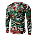 Miniatyrbild 2 av 2: Män Jul Roligt print ful T-shirt Xmas Party Casual Nyhet Långärmade toppar CT293 M