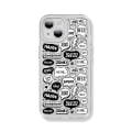 Miniatyrbild 3 av 4: Creative Painted Pattern Frosted Magsafe Magnetic Phone Case Lämplig för Iphone och andra modeller Style F Transparent Black Ypcx0084