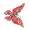 Miniatyrbild 3 av 5: Brosch Utsökt Design Modedekoration Retro Metallsmycken Tillbehör för kläder Red
