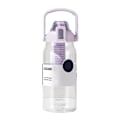 Miniatyrbild 1 av 5: Vattenflaska - Läckagesäkra Bpa-fria vattenflaskor, låsfunktion och fällbart lock, dricksvattenkoppar Purple 1000ml