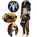Miniatyrbild 3 av 4: Game LOL Heartsteel Cosplay Kayn Kostym Ögonlapp Peruk Anpassade Uniformer Män Kvinnor Karneval Halloween Festkläder Syntetiskt Hår S Wig only