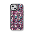 Miniatyrbild 4 av 5: Creative Painted Pattern Frostat Hudvänlig Magsafe magnetiskt phone case Lämplig för Iphone och andra modeller Style E Transparent Ypcx0072