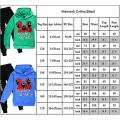 Miniatyrbild 2 av 2: Squid Game Kids Sport Träningsoverall Set Hoodie Byxor Outfit Kläder Unisex 11-12Years Red