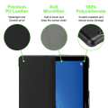Miniatyrbild 5 av 6: Huawei MediaPad T5 10 (10.1 Zoll) Tablet Hülle Cover Case - extra Dünn - ohne Wake Up Funktion SATIN BLACK MediaPad T5 10 (10.1 inch)