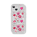 Miniatyrbild 3 av 4: Creative Painted Pattern Matt Magsafe Magnetic Phone Case Lämplig för Iphone 15 Case och andra modeller Style H Transparent Ypcx0265