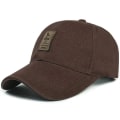 Miniatyrbild 4 av 4: Sandwich Bill Dad Hats Herr cap med lapp Beige Brun Röd Svart Armégrön Vit Grå Khaki GRAY