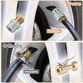 Miniatyrbild 4 av 7: Dreyoo Lock på Air Chuck, 1/4&#39;&#39; FNPT Heavy Duty Closed Flow Däckchuck för däckinflator Luftkompressor Lufttillbehörssats, standard 2 Pack