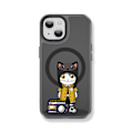 Miniatyrbild 4 av 5: Creative Painted Pattern Matt Hudvänlig Magsafe magnetiskt phone case Lämplig för Iphone och andra modeller Style G Transparent Ypcx0121