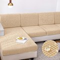 Miniatyrbild 1 av 4: Vattentät cover för vardagsrum Stretch jacquard sofföverdrag Billig sofföverdrag Delikat sofföverdrag för hem Hotell C 3RD(135-165cm) Beige
