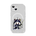 Miniatyrbild 1 av 4: Creative Painted Pattern Matt Magsafe magnetiskt phone case Lämplig för Iphone och andra modeller Style M Transparent Ypcx0158