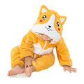 Miniatyrbild 1 av 4: Unisex Baby Flannel Stitch Cosplay Romper Animal Onesie Kostym Huva Cartoon Outfit Suit 90(13-18M)-Anime mov 04