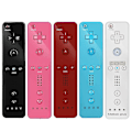 Miniatyrbild 1 av 4: Wii Game Remote Controller Inbyggd Motion Plus Joystick Joypad för Nintendo Black 1 PC